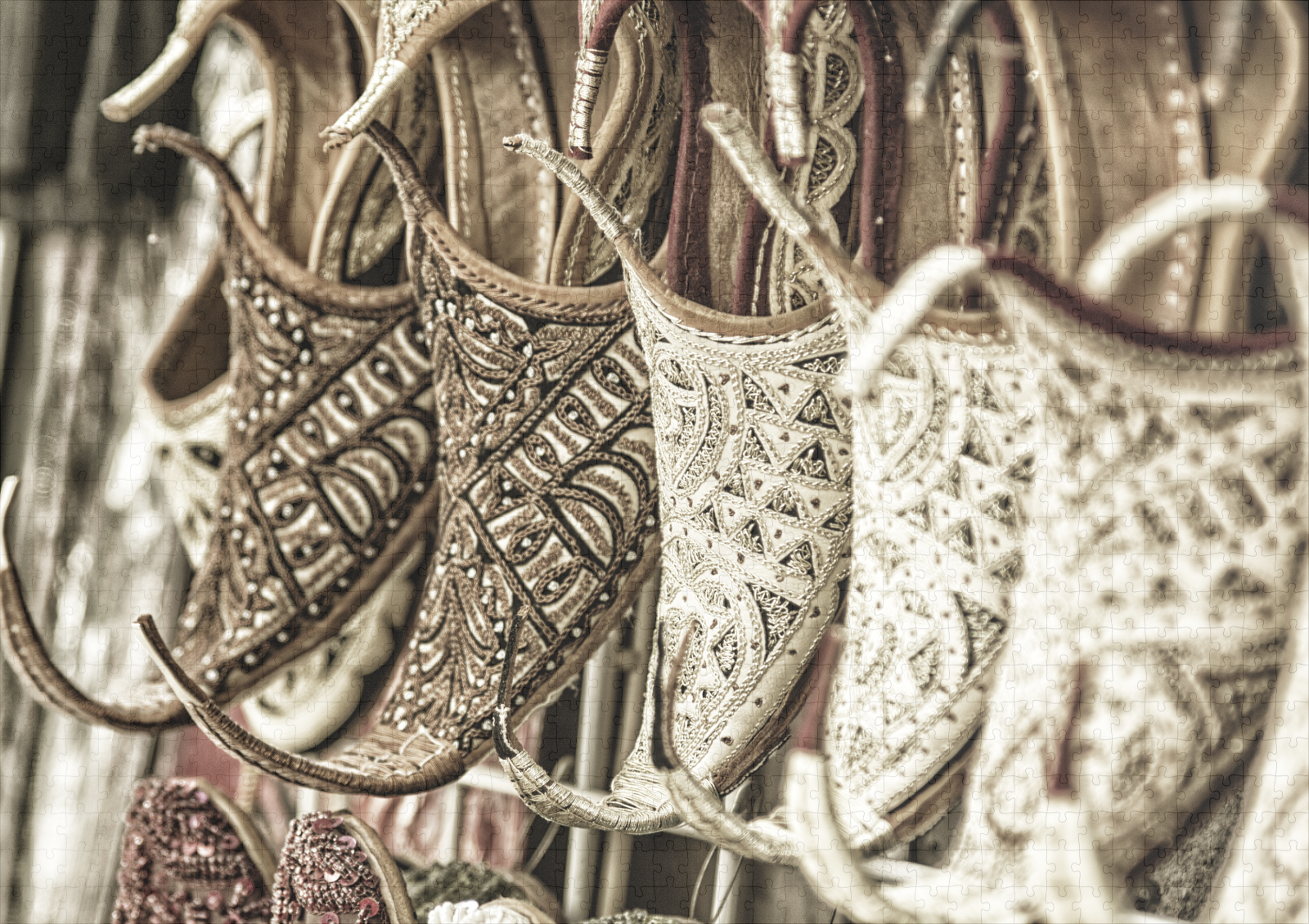 raxxa Premium-Puzzle: Arabische Schuhe - Imagen 2