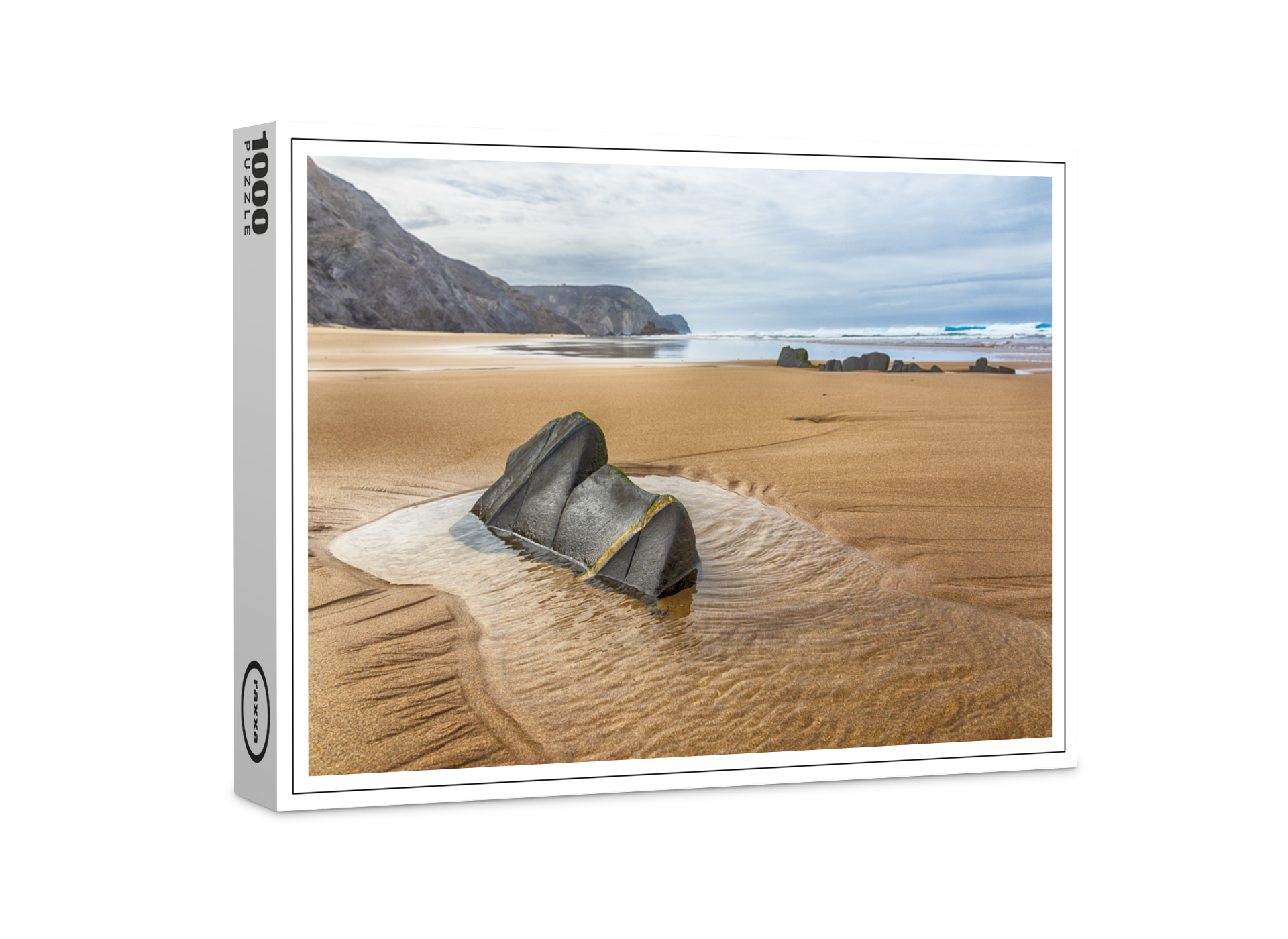 raxxa Premium-Puzzle: Weiter Strand