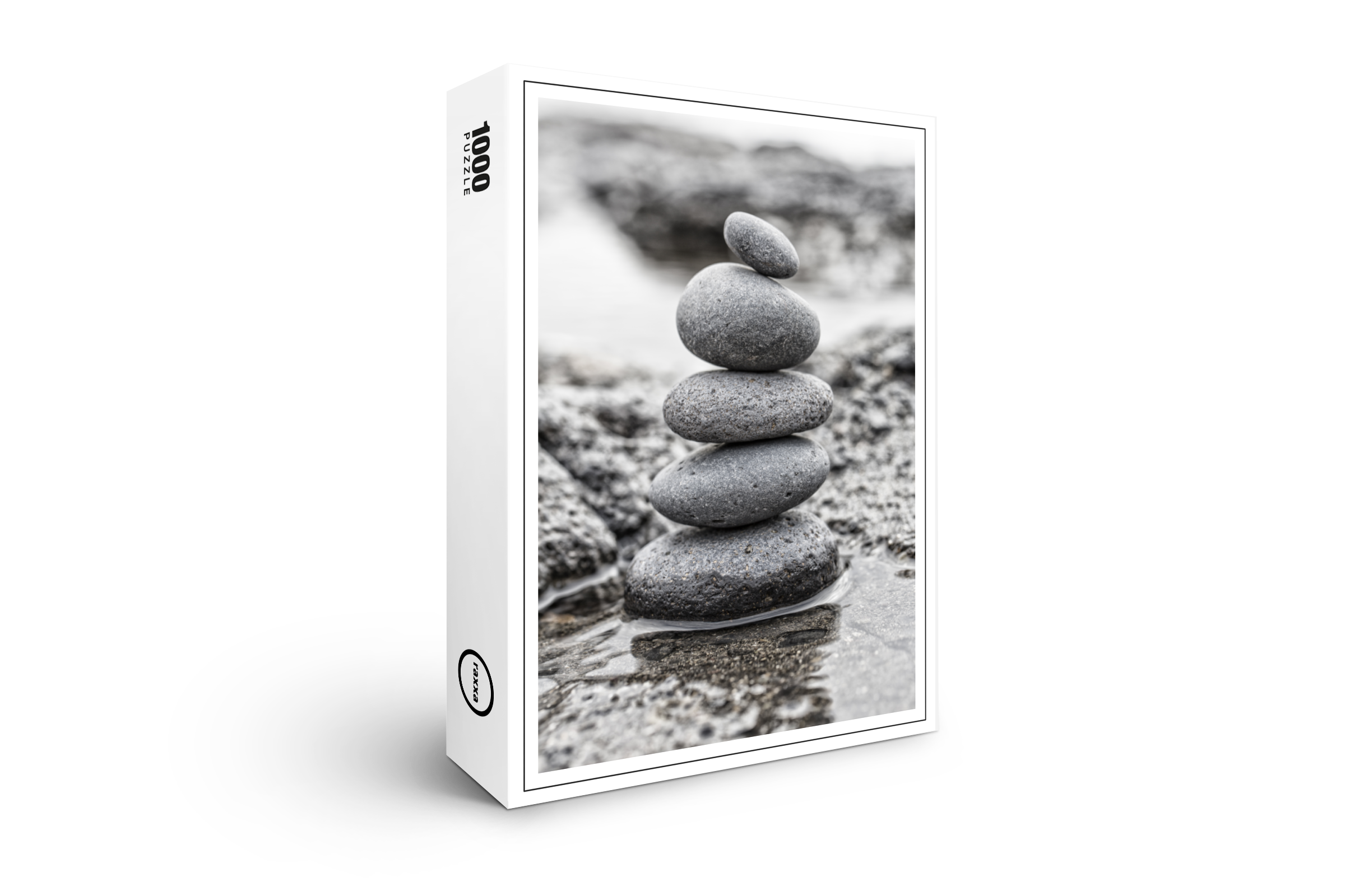 raxxa Premium-Puzzle: Steinturm an der Felsenküste