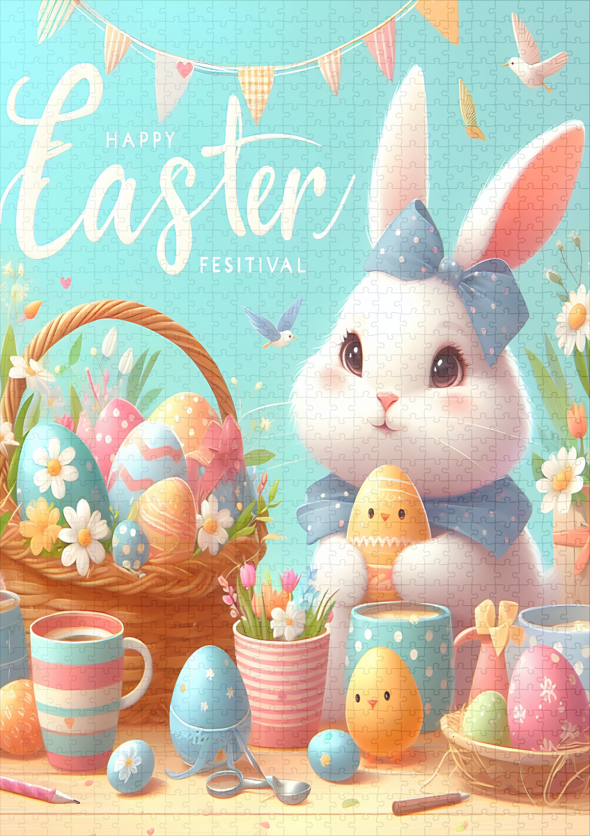 raxxa Premium-Puzzle: Happy Easter #4 - Image 2