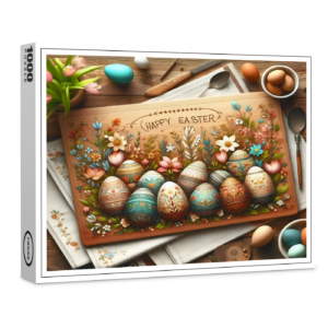 raxxa Premium-Puzzle: stilvolles Tischset Ostern #5