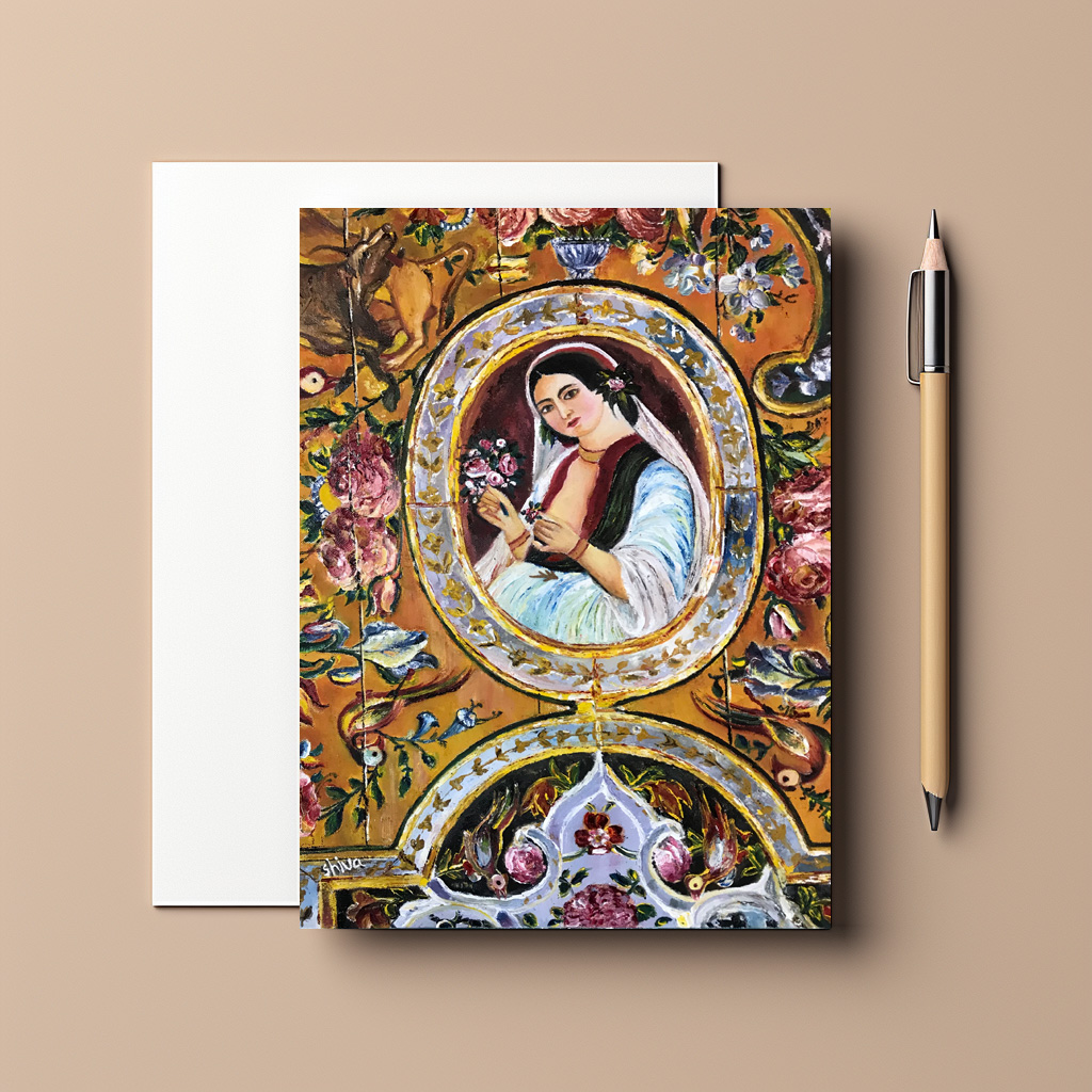 raxxa Postkarte: woman