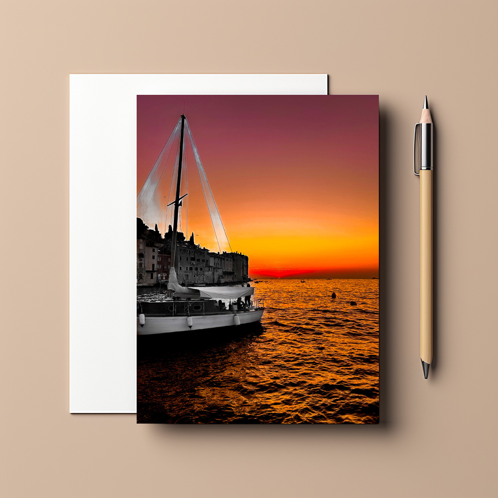 raxxa Postkarte: What a wonderful sunset