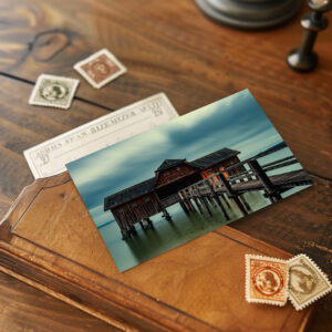 raxxa Postkarte: Bootshaus