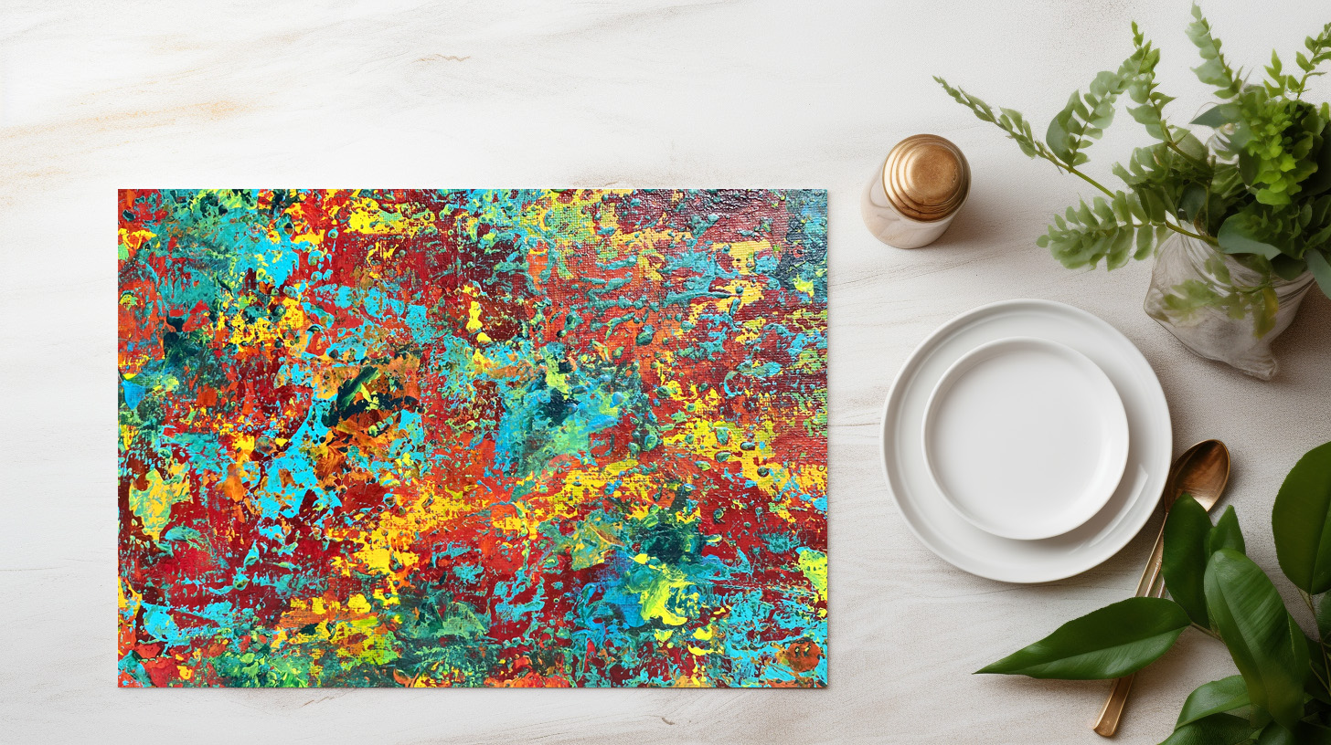 raxxa Premium-Tischset: Sommerwiese - Summer meadow - immagine 4