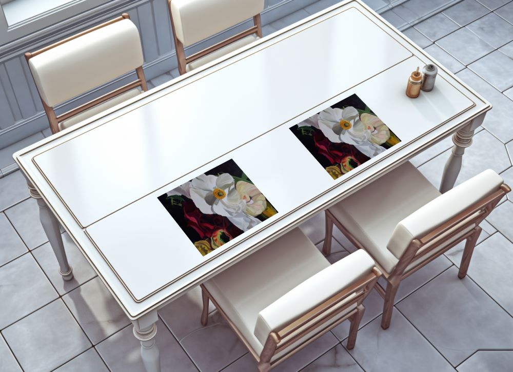 raxxa Premium-Tischset: Ranunkel und Rosen – Image 3