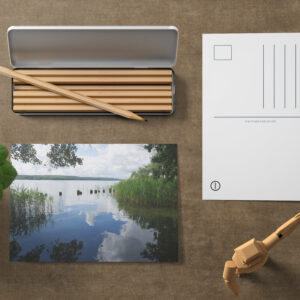 raxxa Postkarte: Naturidylle am Tollensesee in Mecklenburg