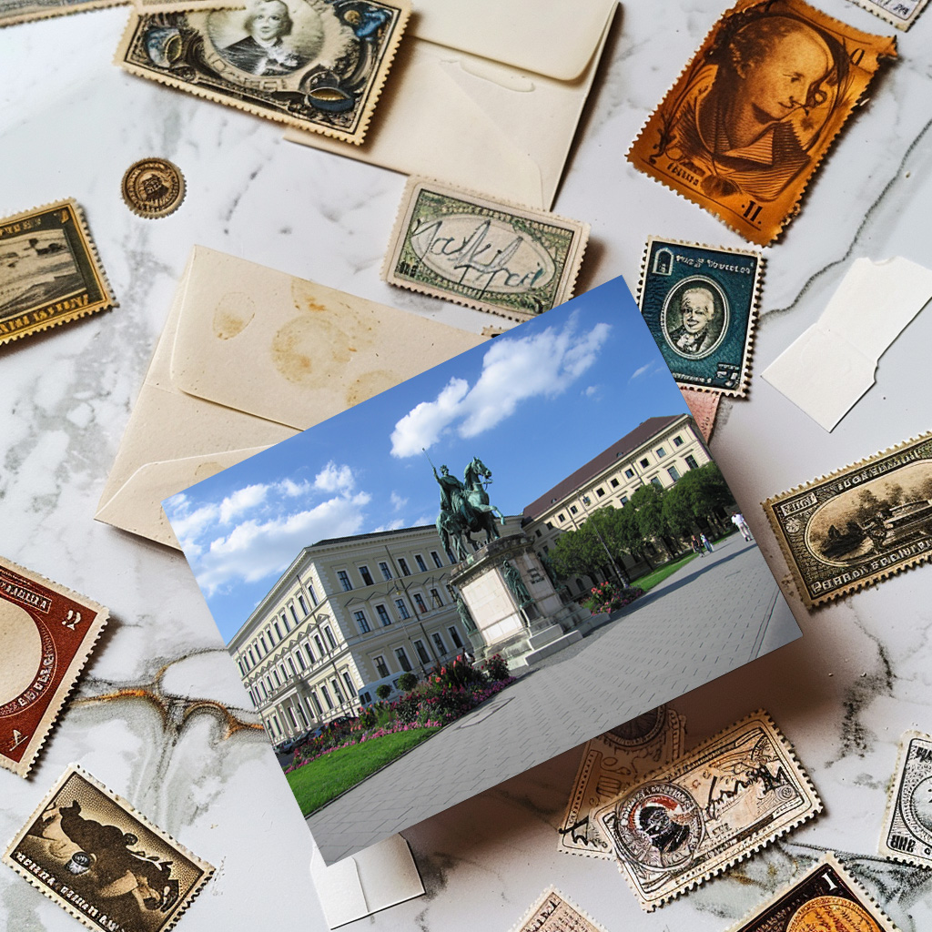 raxxa Postkarte: Ludwigstraße in München