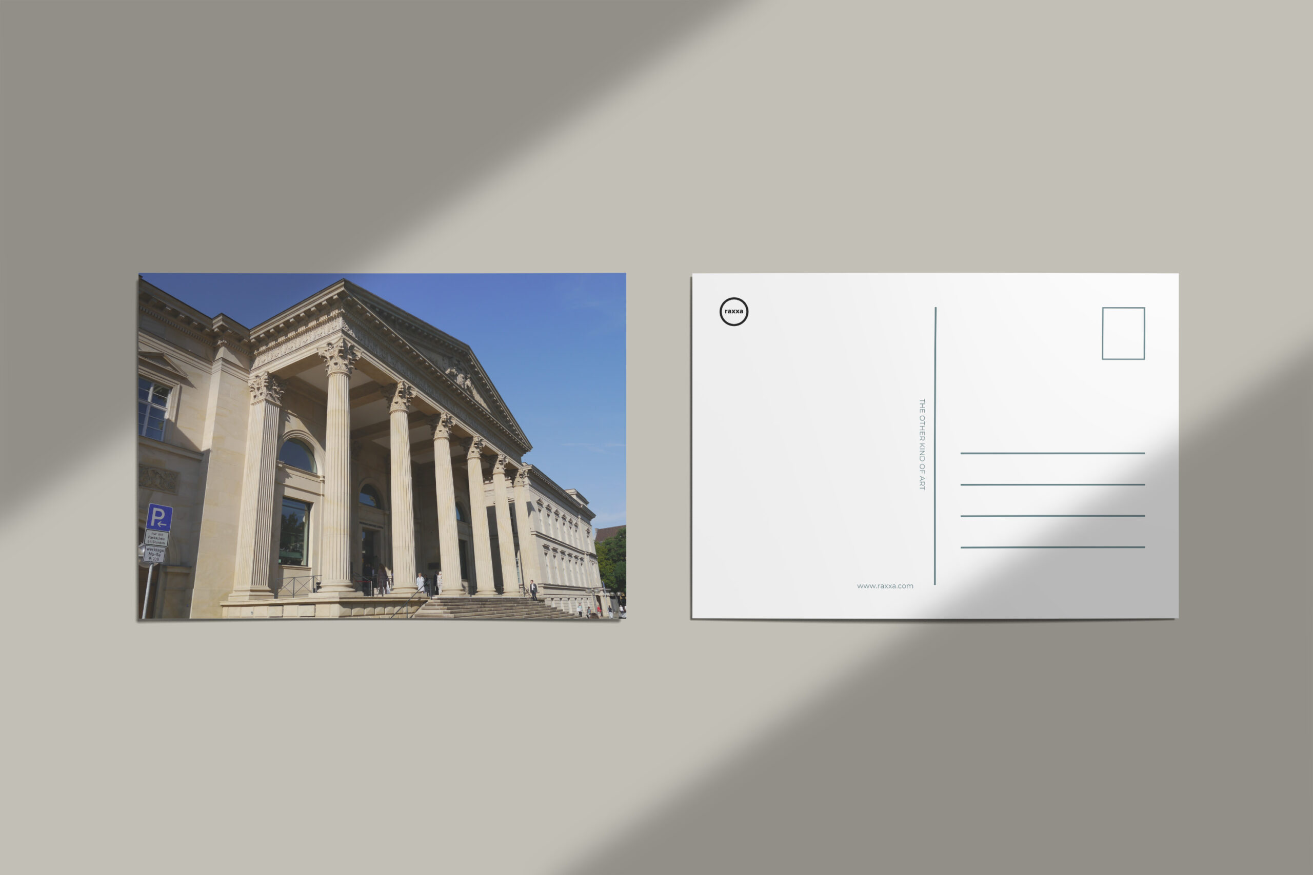 raxxa Postkarte: Landtag im Leineschloss Hannover