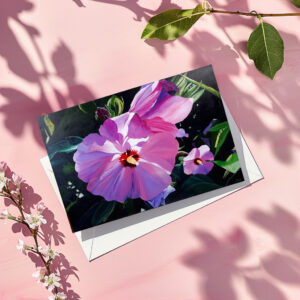 raxxa Postkarte: Heavenly hibiscus