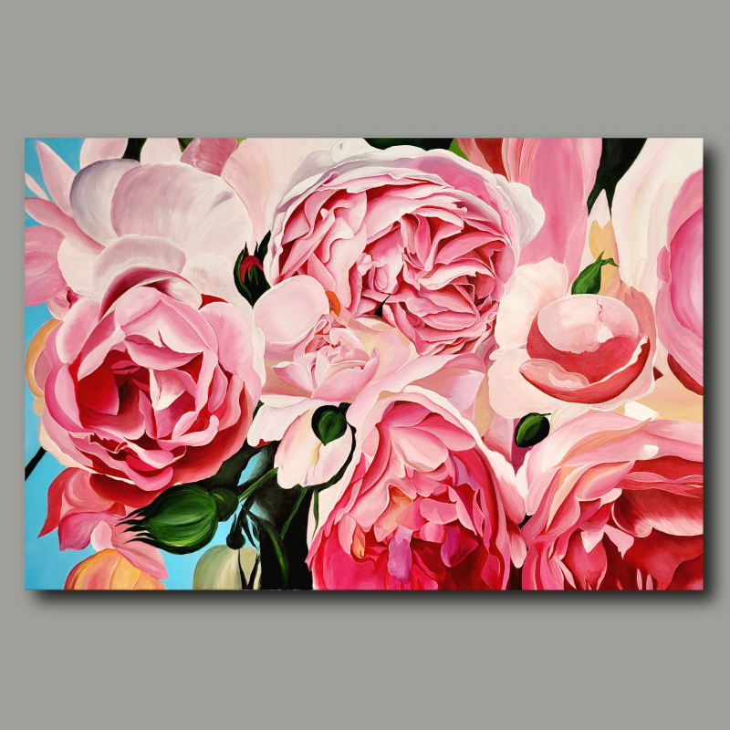 Poster: Kletterrose Jasmina