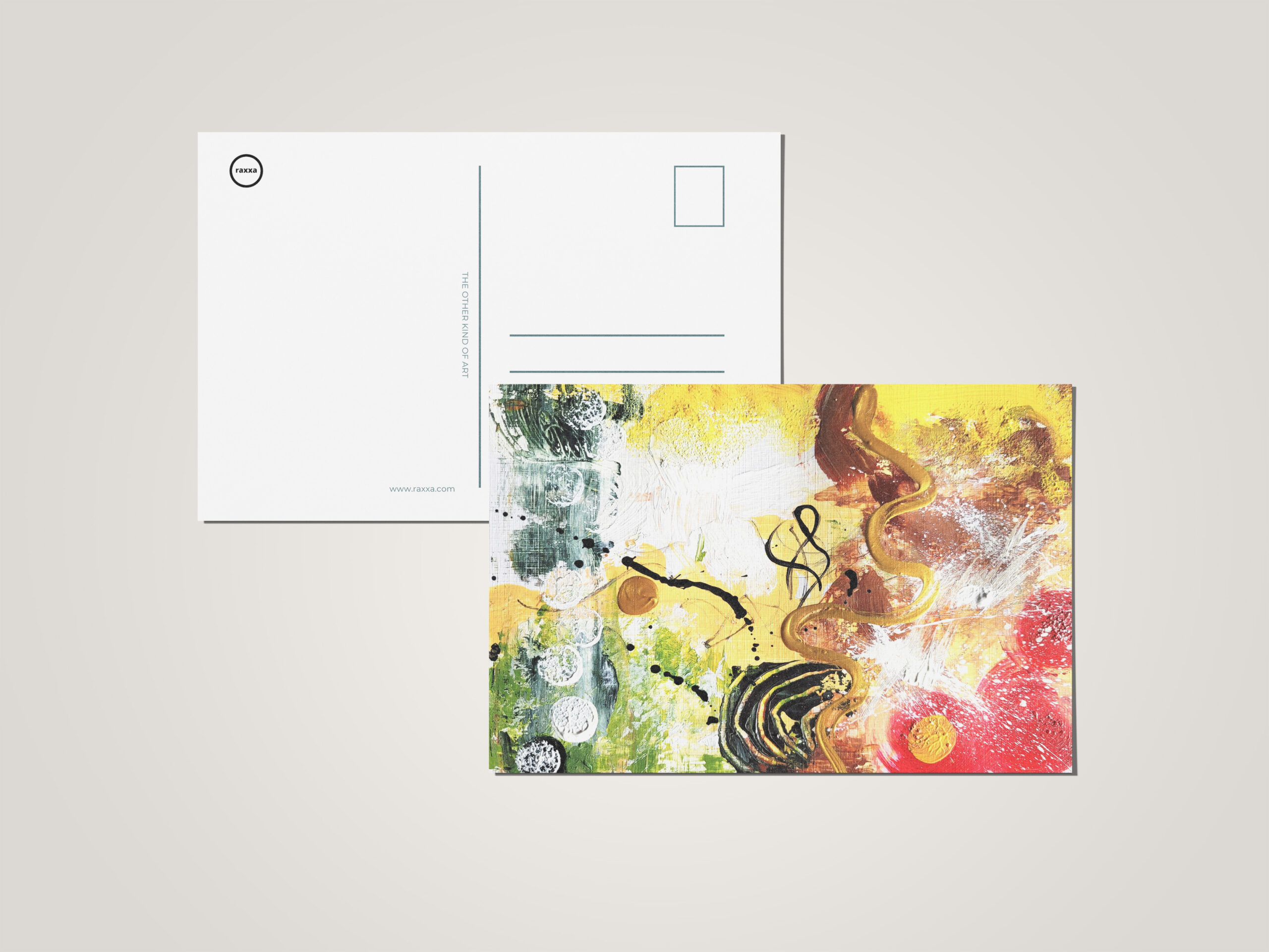 raxxa Postkarte: Golden summer I