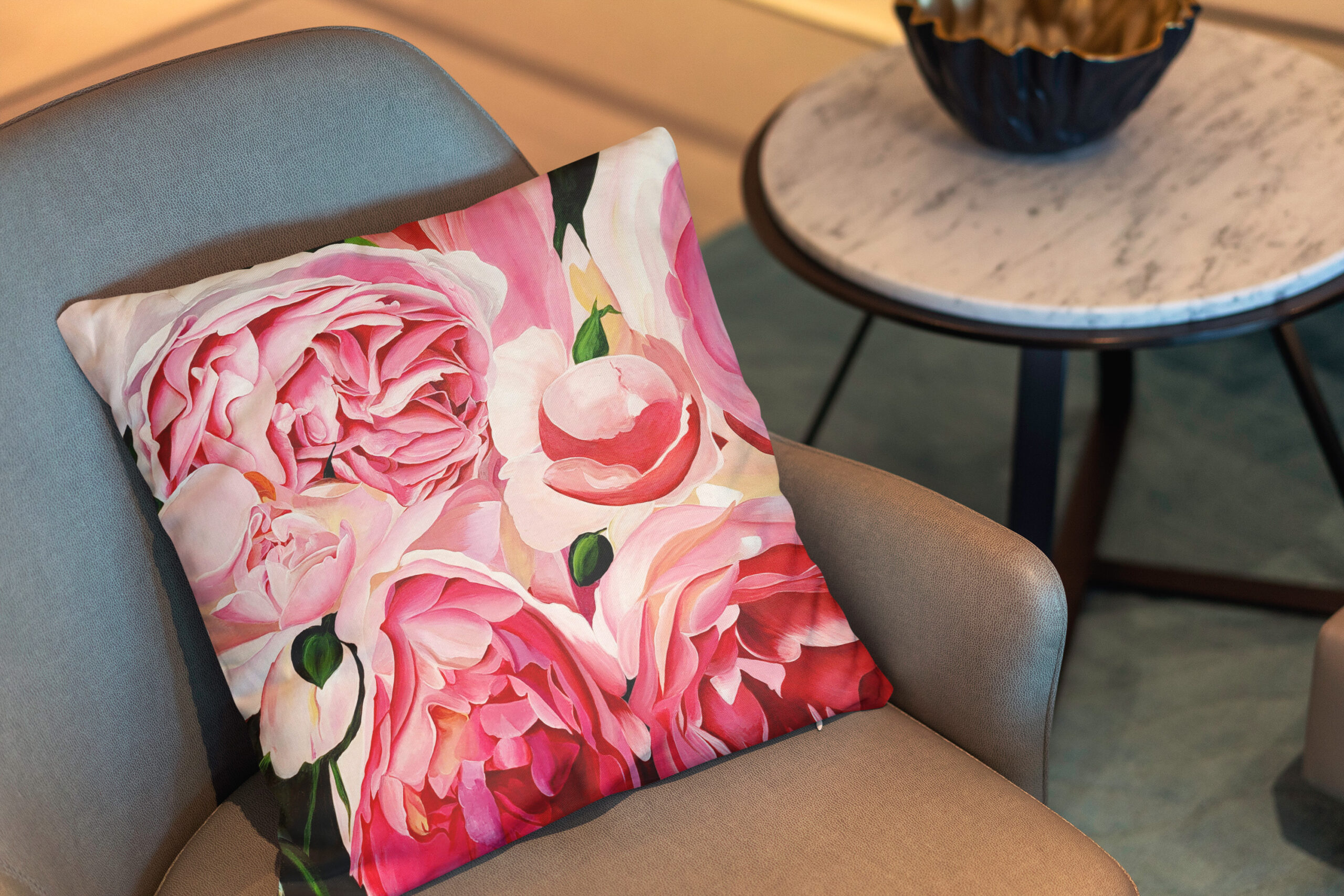 Kissen: Kletterrose Jasmina - Imagen 2