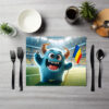 raxxa Premium-Tischset: Das Rumänische Whimsical Monster der Fußball-EM 2024 – Image 5