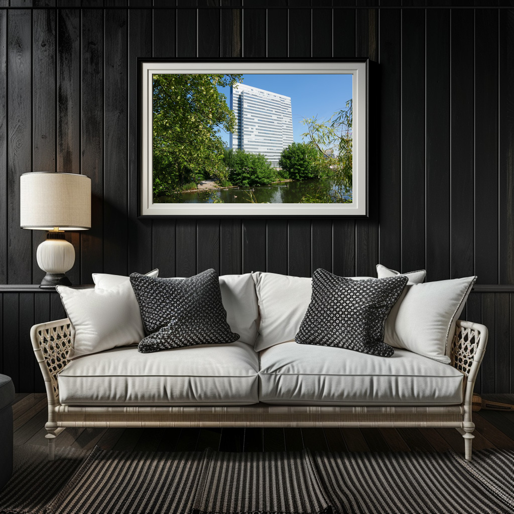 Poster: Dreischeibenhaus in Düsseldorf - Imagen 2