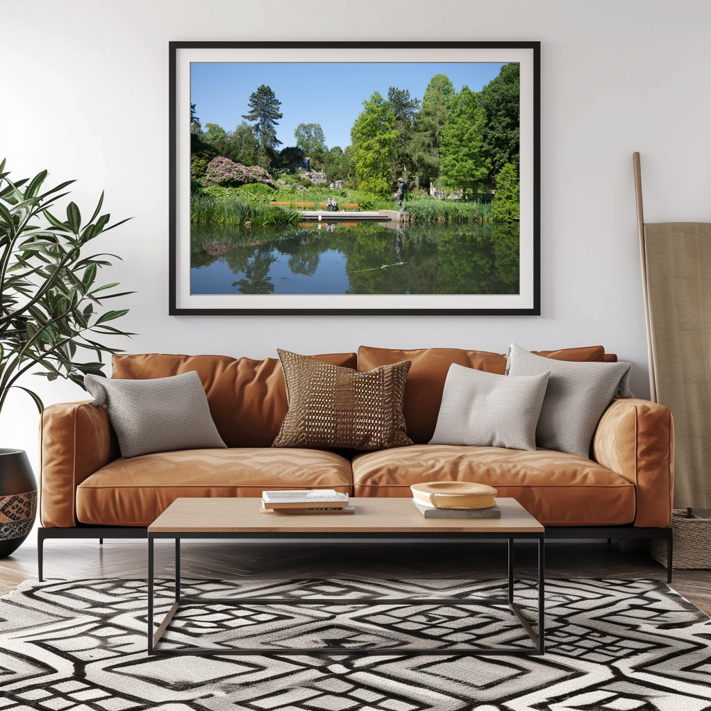 Poster: Teich im Grugapark in Essen - Imagen 2