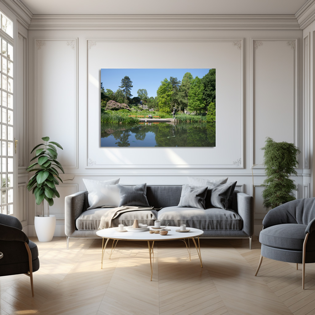 Poster: Teich im Grugapark in Essen - Imagen 3