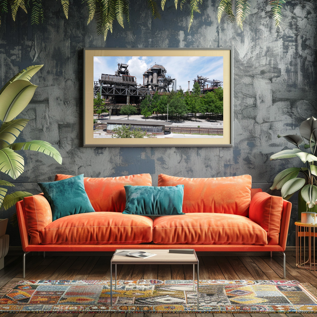 Poster: Industriedenkmal in Duisburg im Landschaftspark Nord – Bild 2