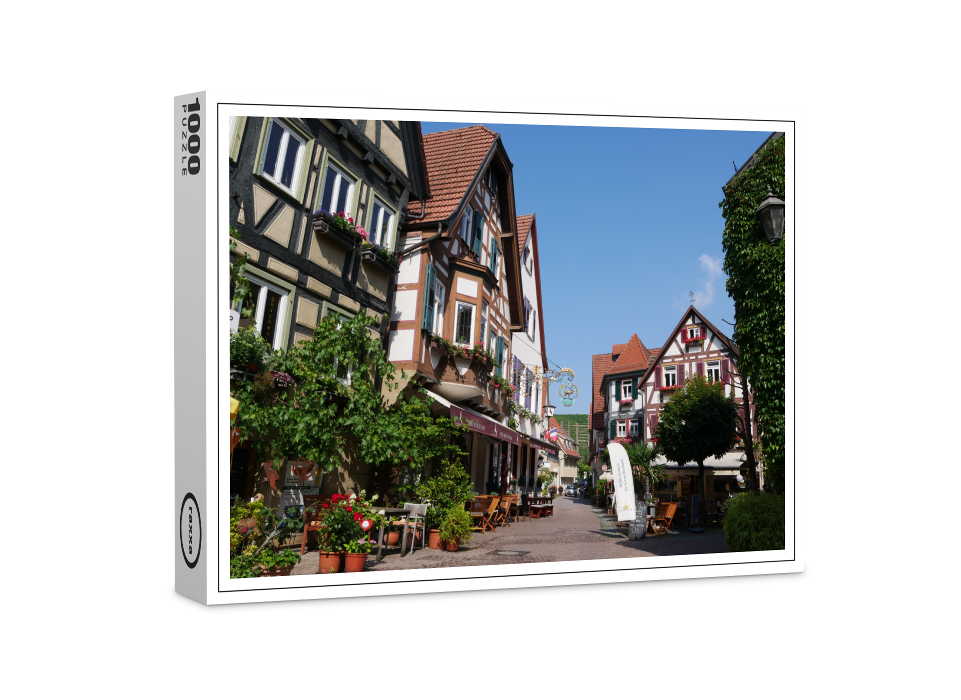 raxxa Premium-Puzzle: Kirchstraße Besigheim