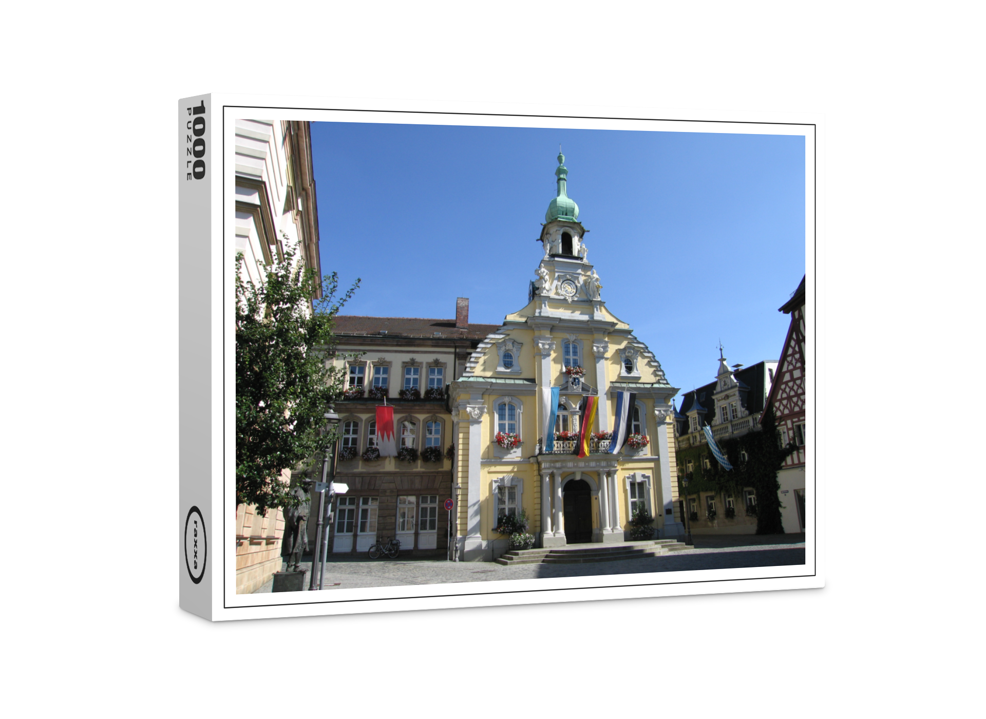 raxxa Premium-Puzzle: Rathaus Kulmbach