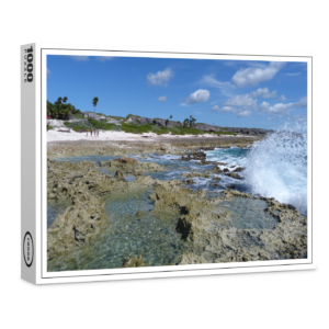 raxxa Premium-Puzzle: Meeresbrandung Karibik auf Kuba