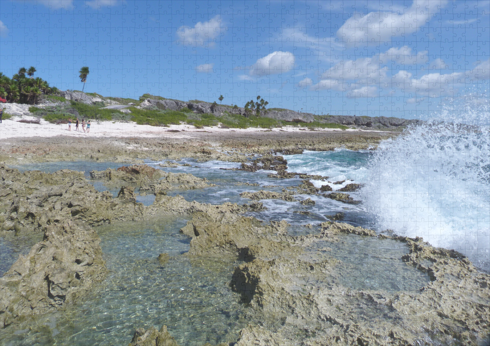 raxxa Premium-Puzzle: Meeresbrandung Karibik auf Kuba – Image 2