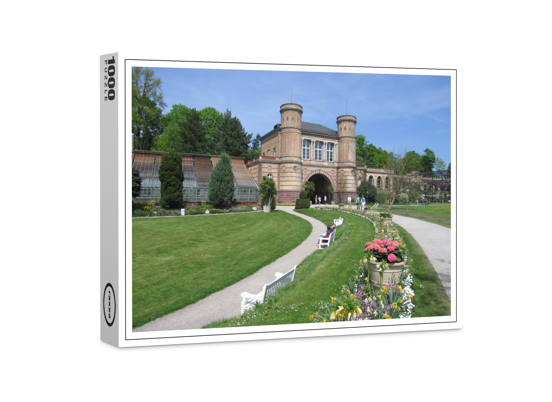 raxxa Premium-Puzzle: Botanischer Garten Karlsruhe
