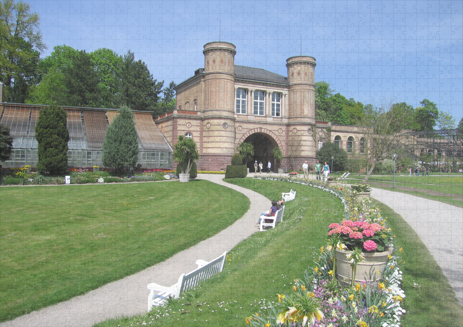 raxxa Premium-Puzzle: Botanischer Garten Karlsruhe – Bild 2