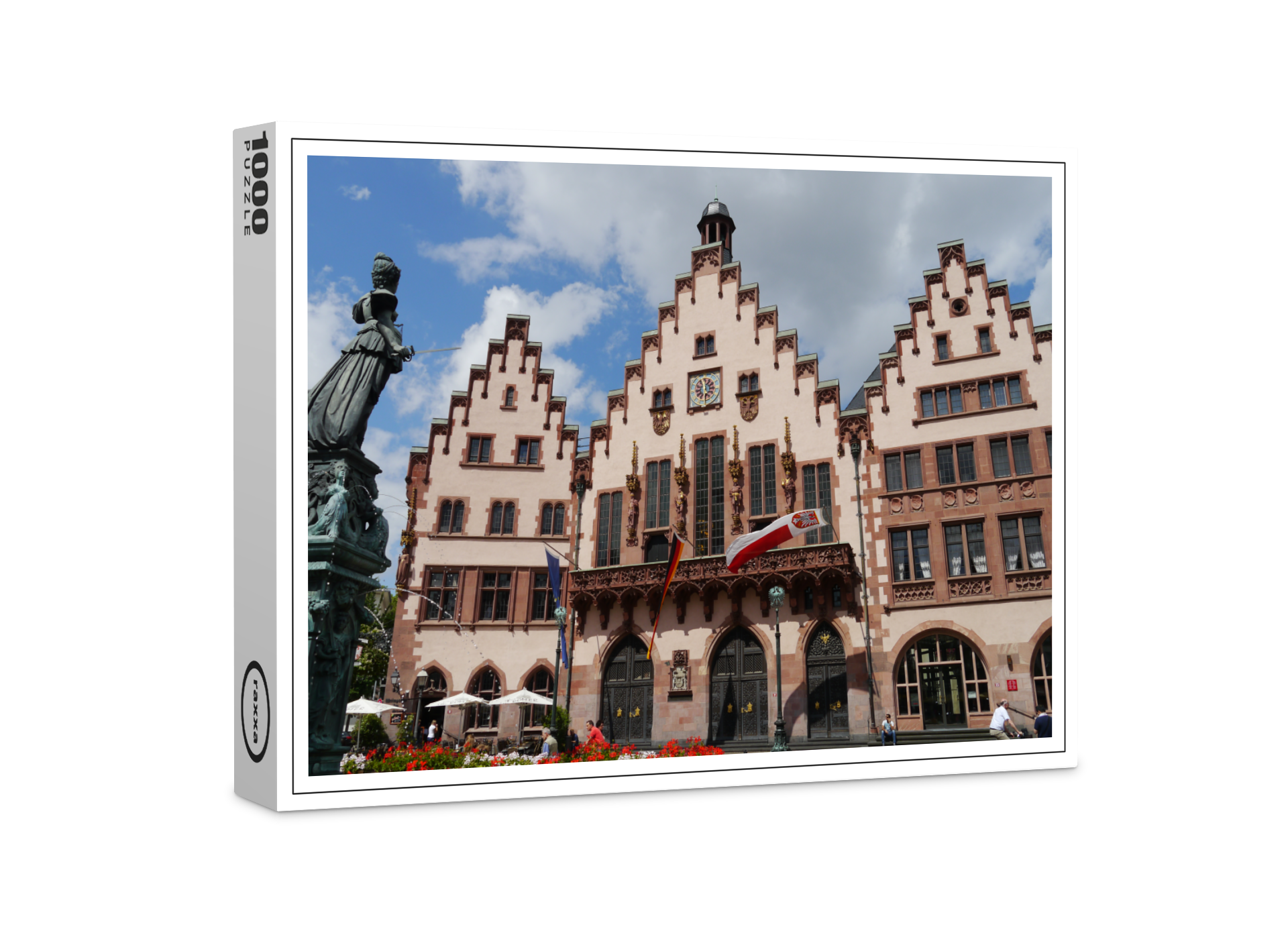 raxxa Premium-Puzzle: Rathaus Frankfurt Römer