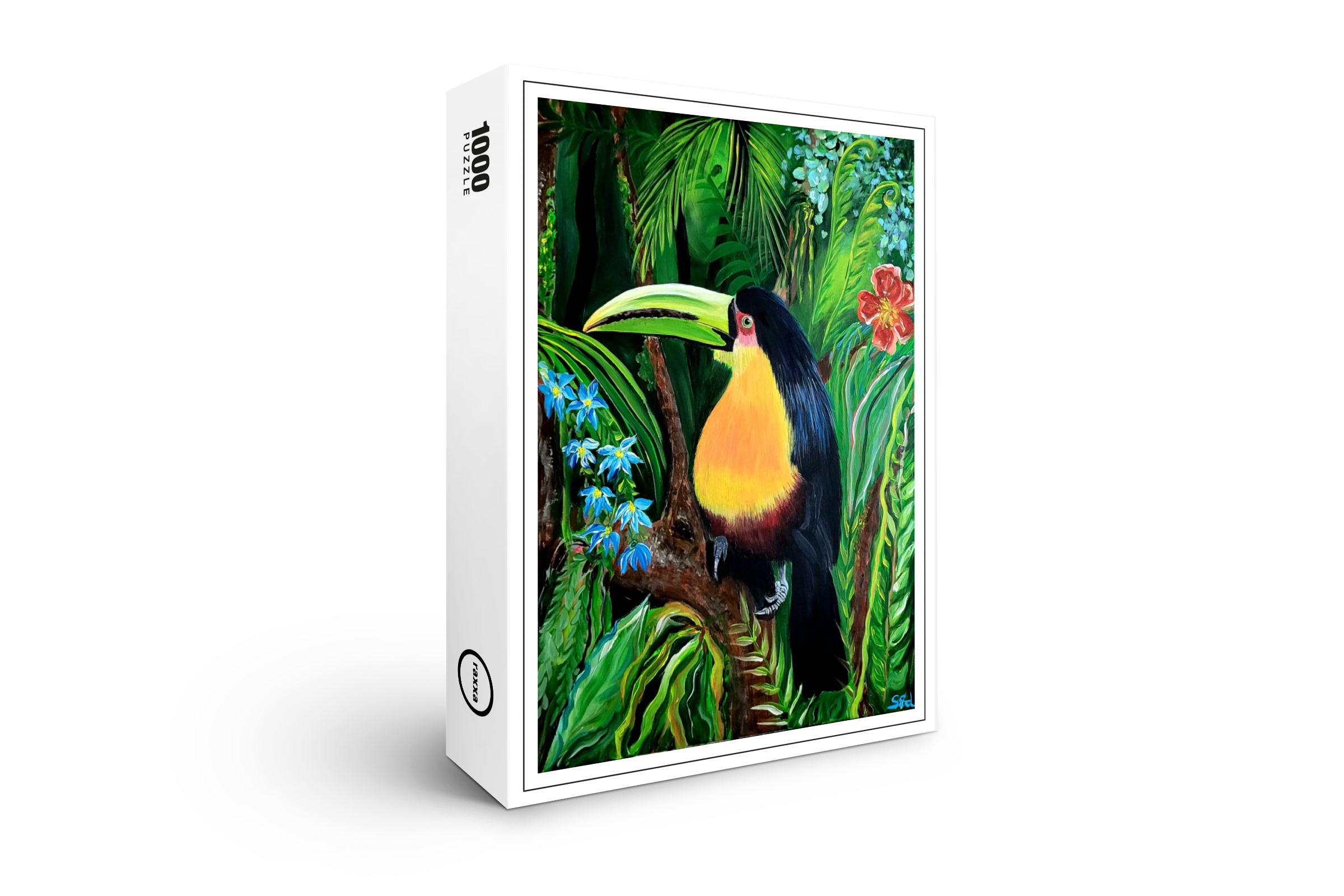 raxxa Premium-Puzzle: Jungle tucan