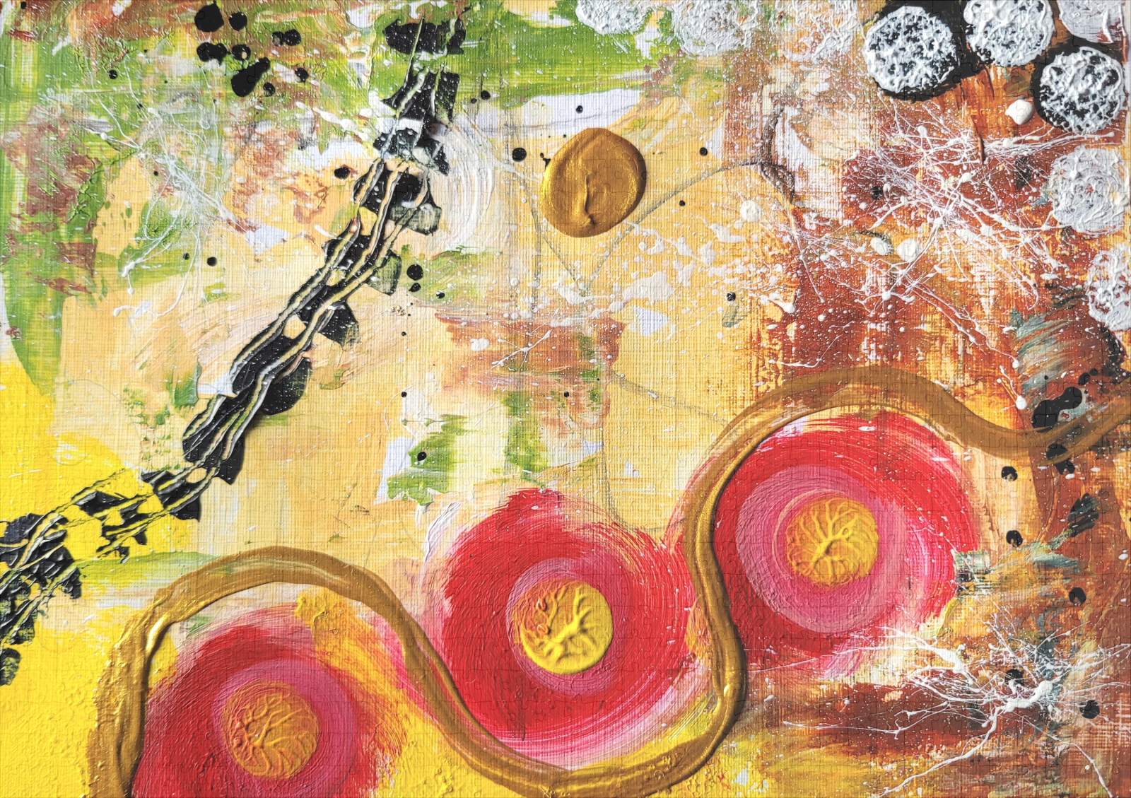 raxxa Premium-Puzzle: Golden Summer III – Image 2