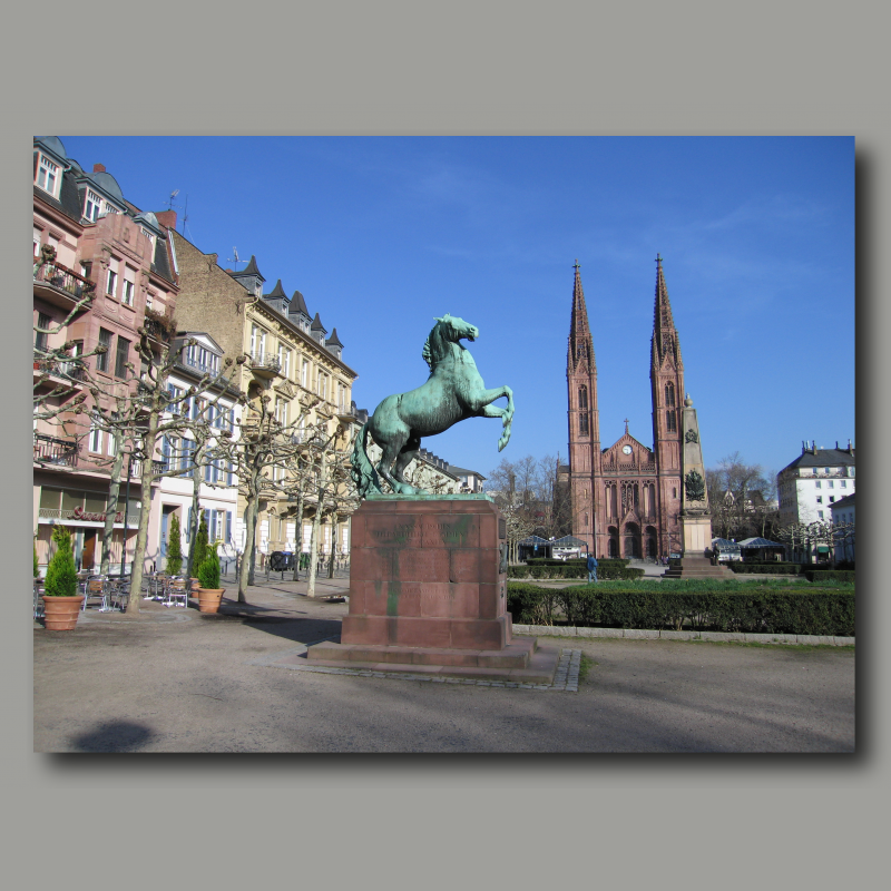 Poster: St. Bonifatius in Wiesbaden