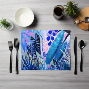 raxxa Premium-Tischset: Blue jungle II