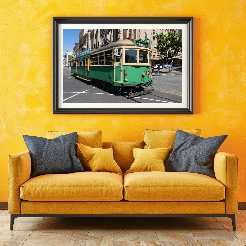 Poster: Melbourne Flinders Street historische Straßenbahn – Image 4