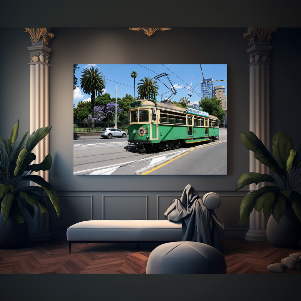Poster: Melbourne historische Straßenbahn - immagine 3