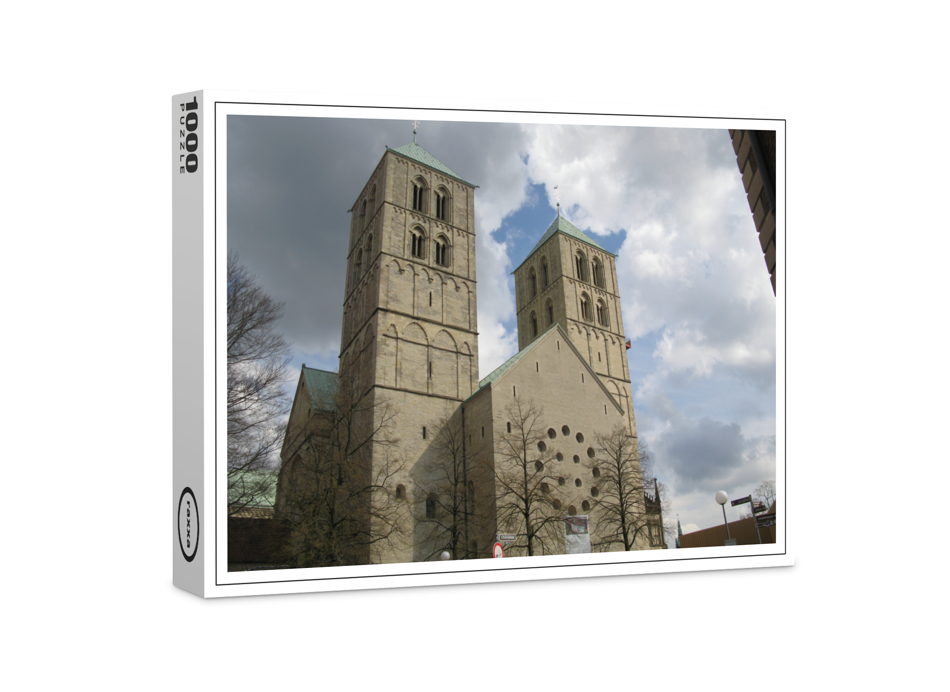 raxxa Premium-Puzzle: Dom Stadt Münster in Westfalen