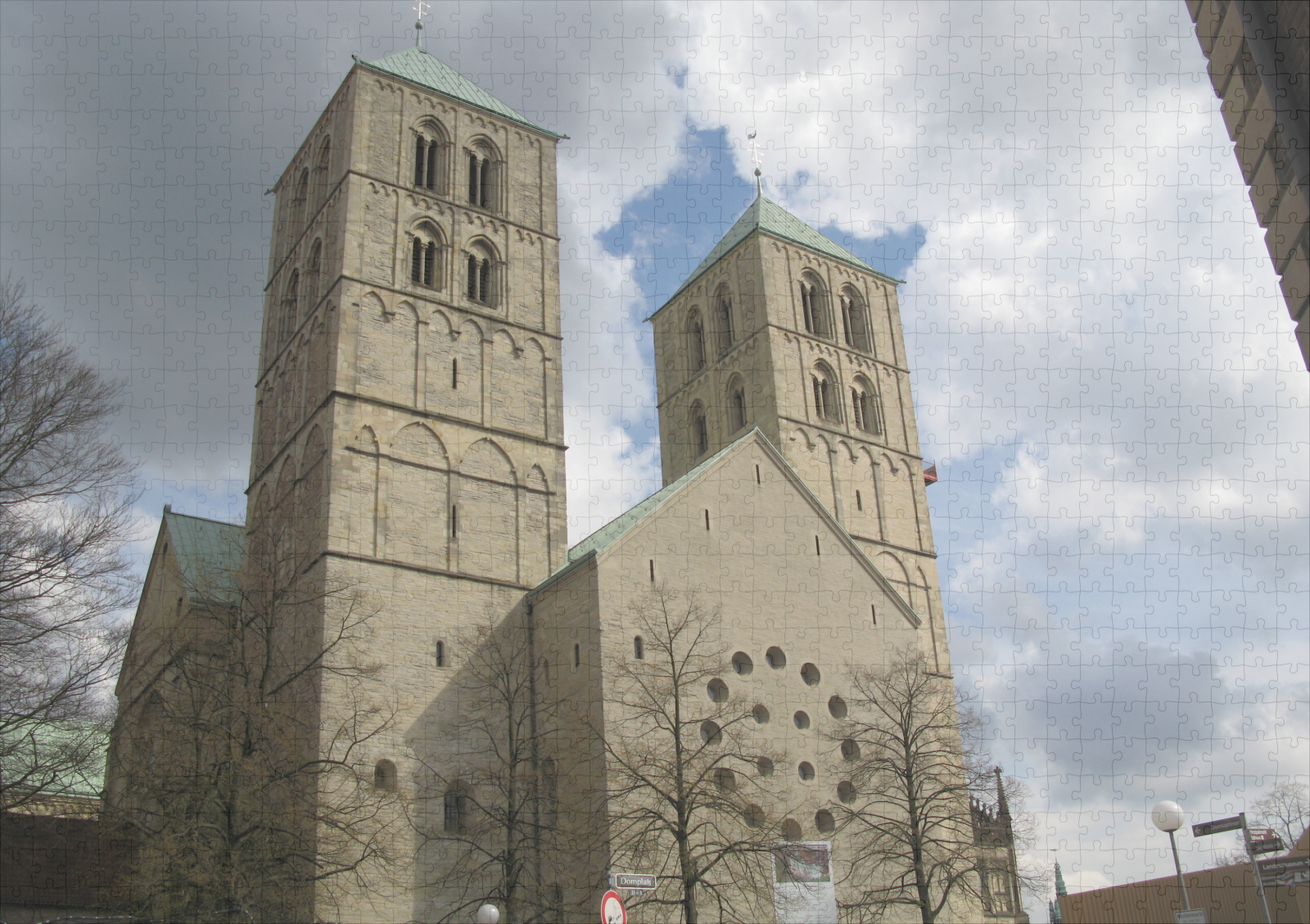 raxxa Premium-Puzzle: Dom Stadt Münster in Westfalen - Imagen 2