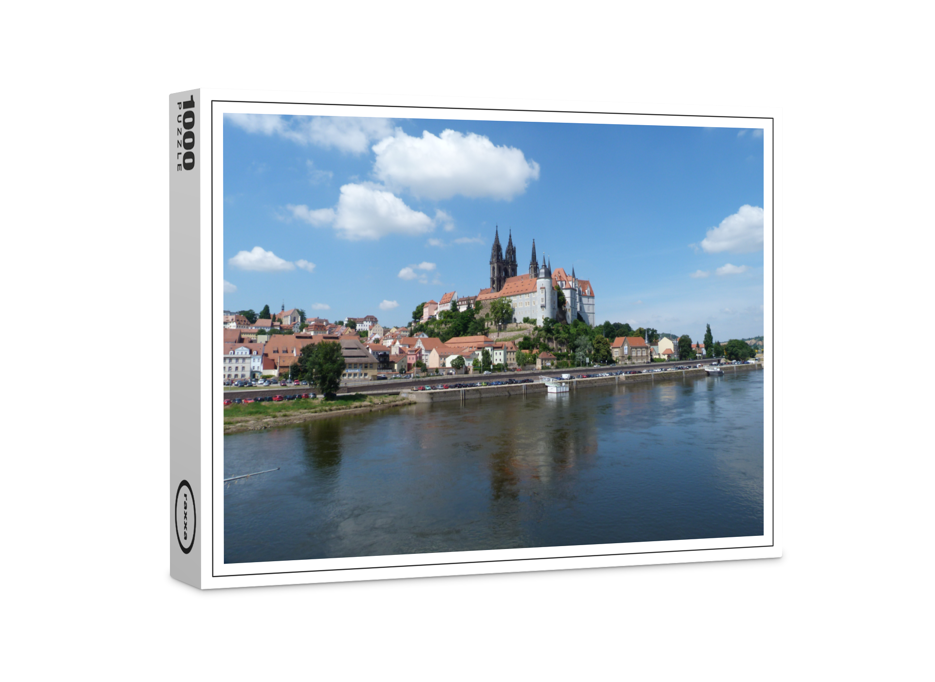 raxxa Premium-Puzzle: Elbe nach Meißen