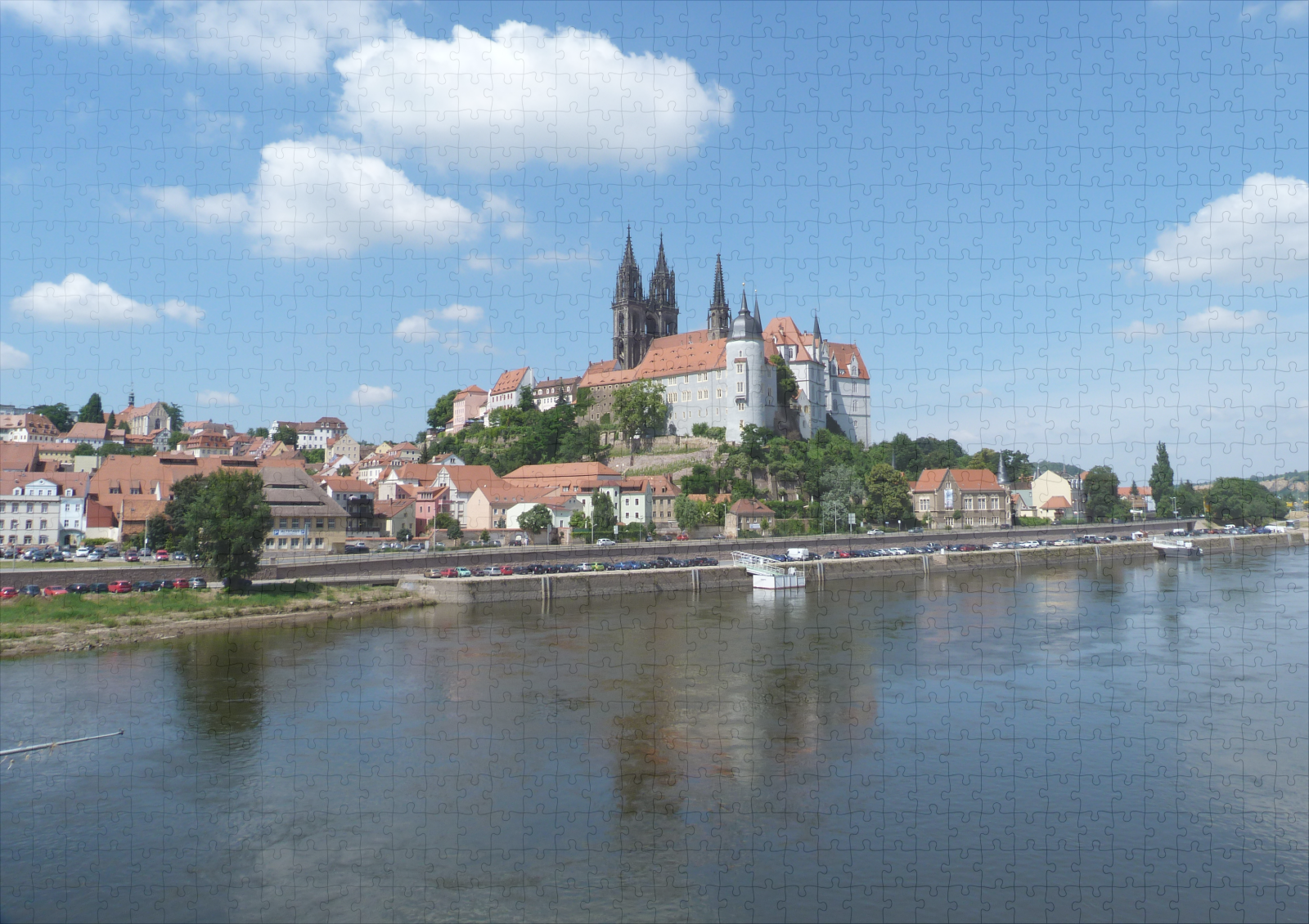 raxxa Premium-Puzzle: Elbe nach Meißen – Bild 2