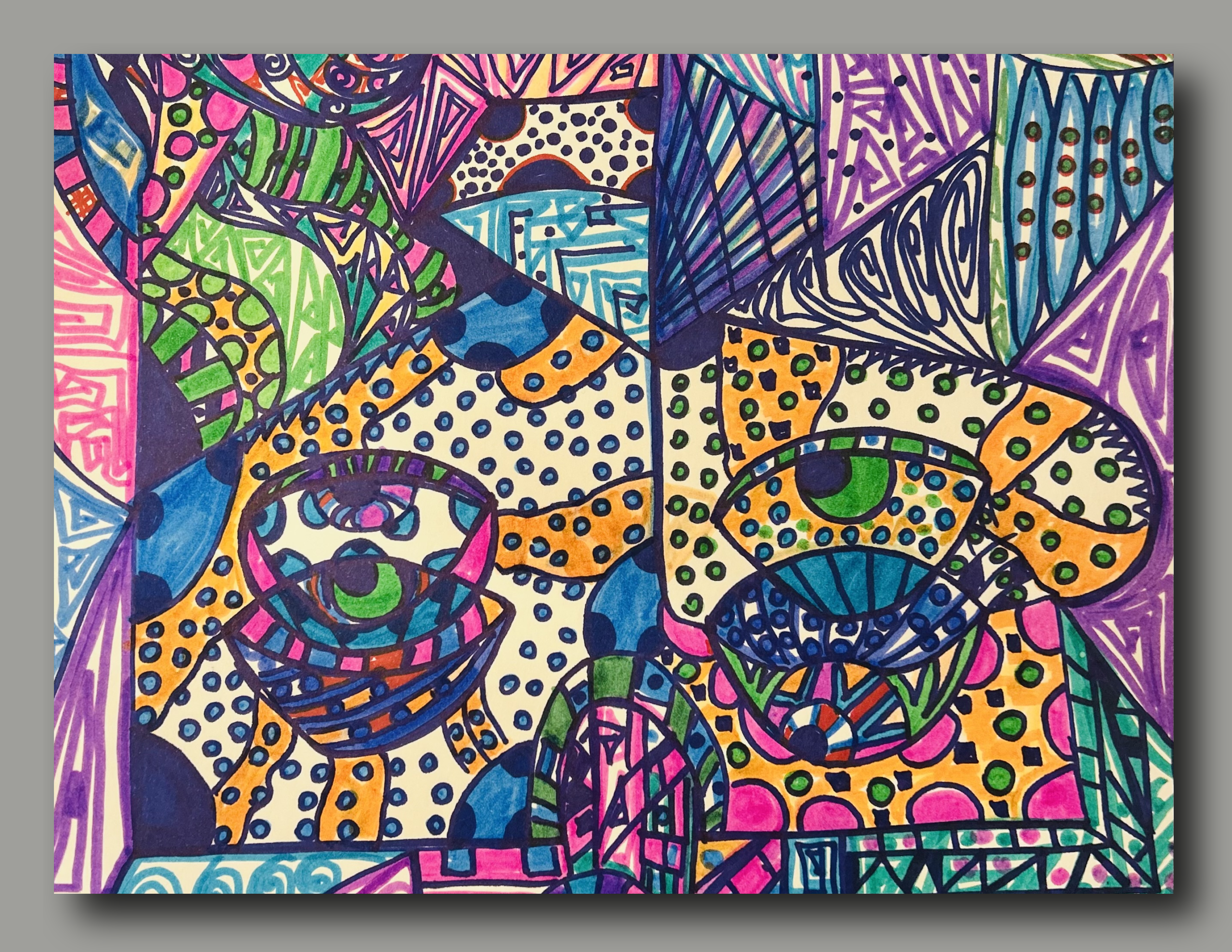 raxxa Premium-Tischset: Mirada reversible