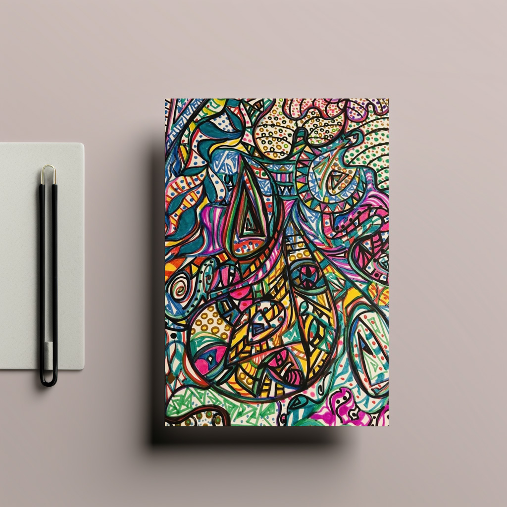 raxxa Postkarte: Gota de lluvia