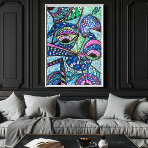 Poster: Juego de miradas