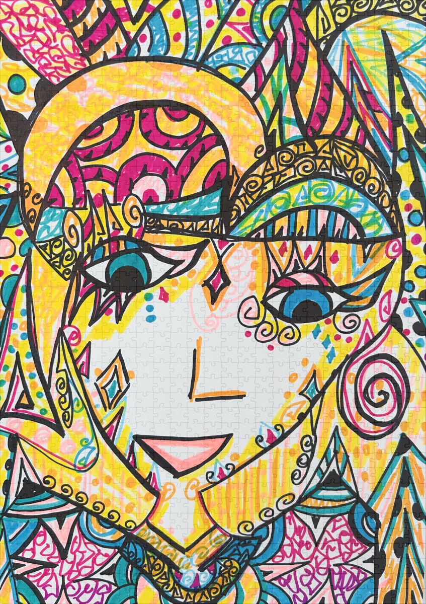 raxxa Premium-Puzzle: Mujer feliz – Image 2