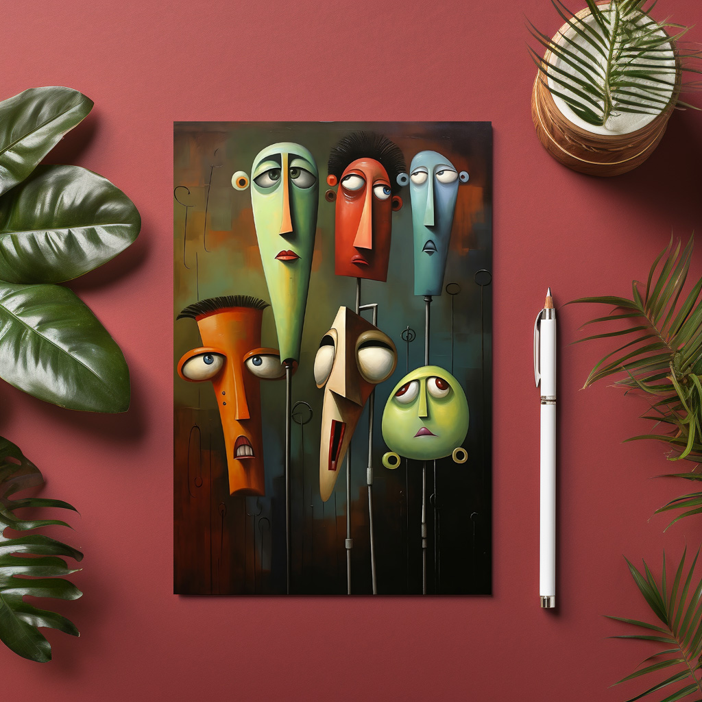 raxxa Postkarte: Whimsical November Volume 1