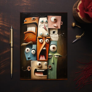 raxxa Postkarte: Whimsical Juli Volume 1