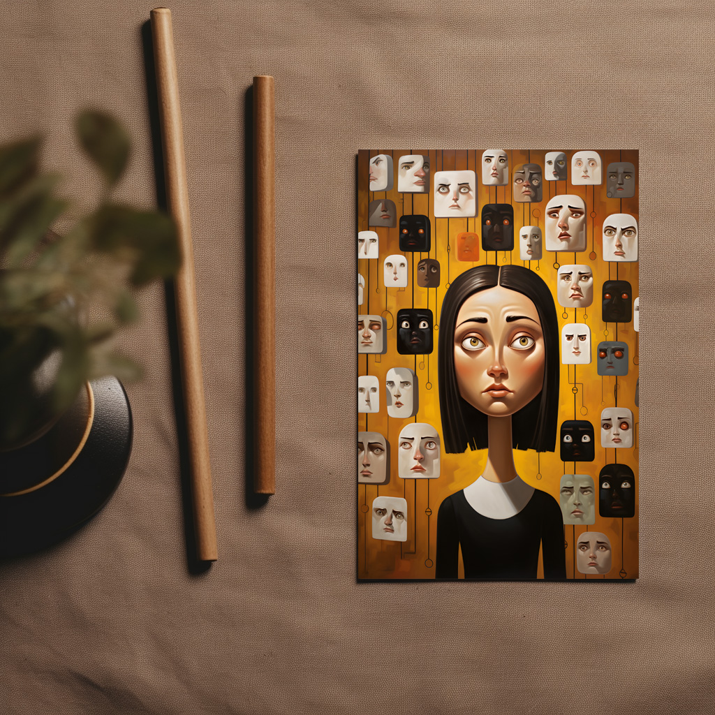 raxxa Postkarte: Whimsical Clueless 6