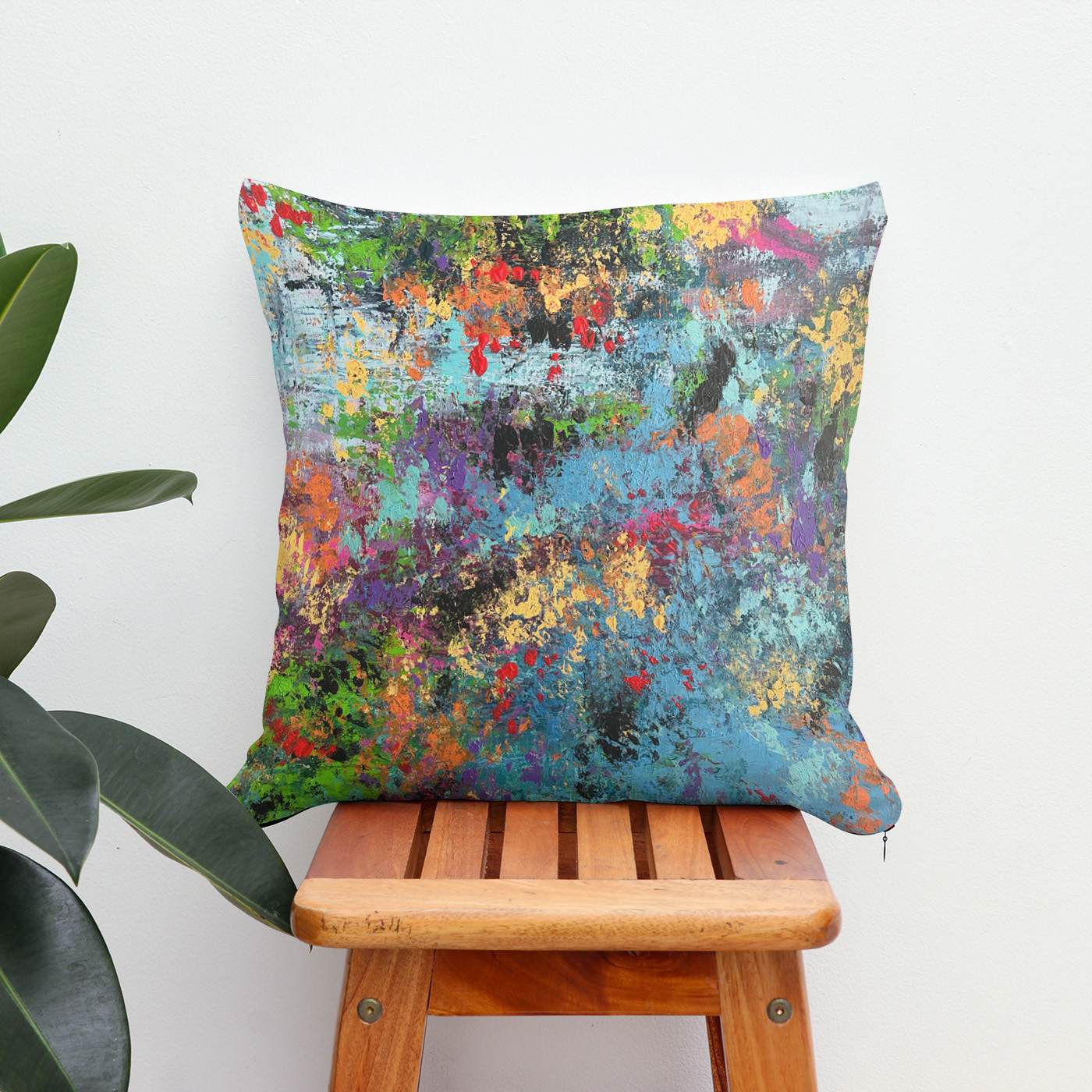 Kissen: Lluvia de colores