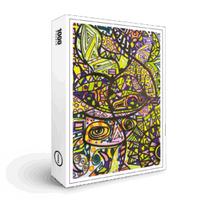 raxxa Premium-Puzzle: El pez de color