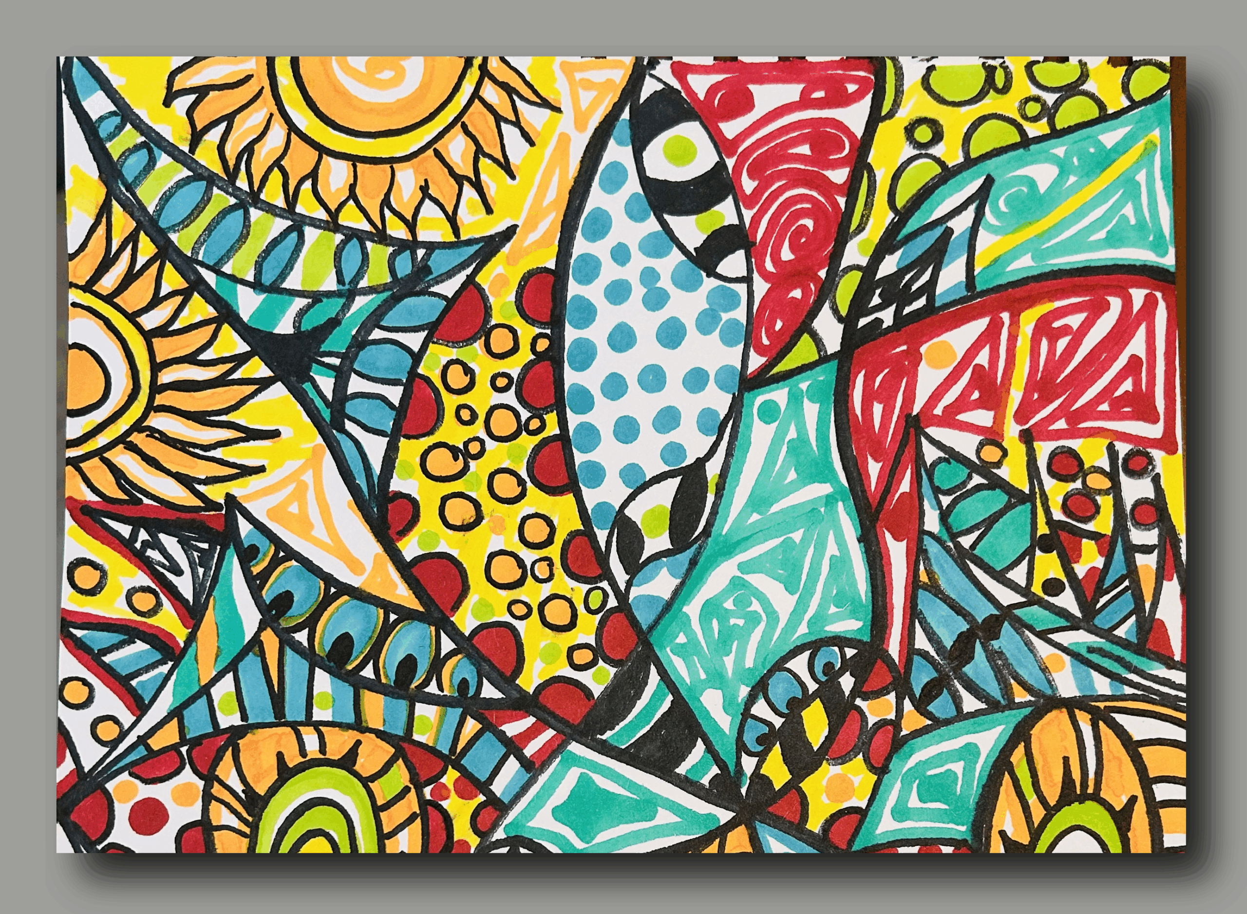 raxxa Premium-Tischset: La salida del sol