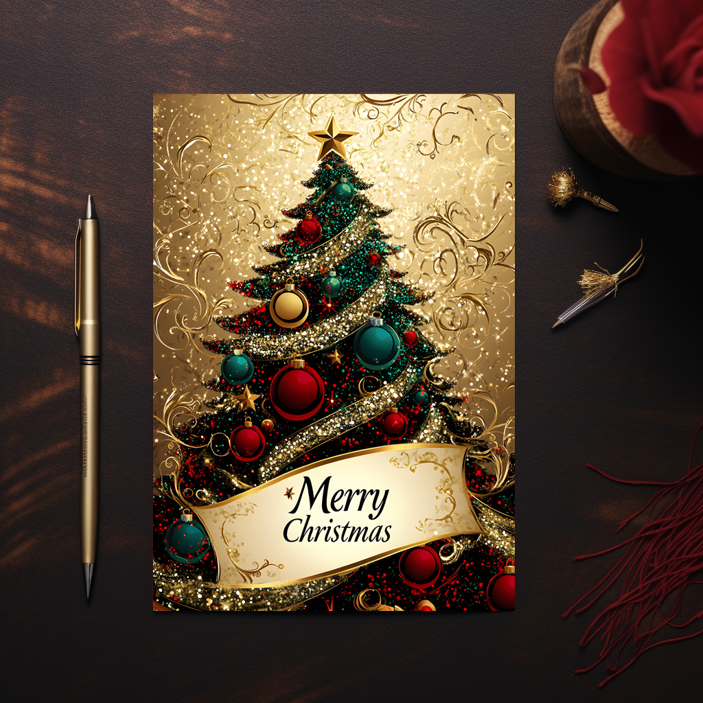 raxxa Postkarte: Christmas Tree